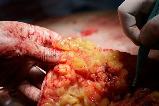Bamboo corner shelf for wellness items